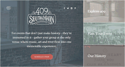 Desktop Screenshot of 409southmain.com